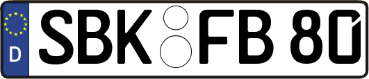 SBK-FB80