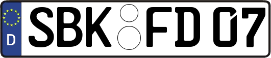 SBK-FD07