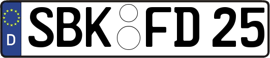 SBK-FD25