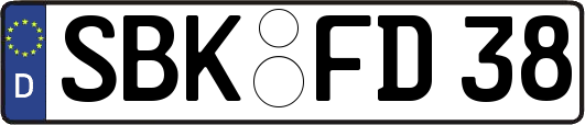 SBK-FD38