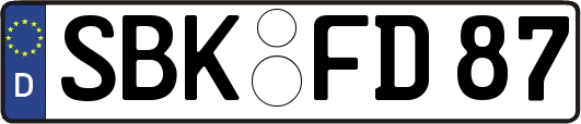 SBK-FD87