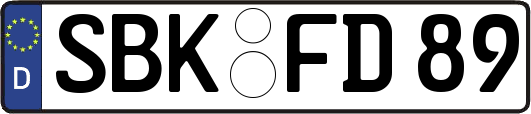 SBK-FD89