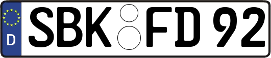 SBK-FD92