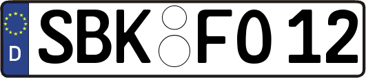 SBK-FO12