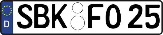 SBK-FO25