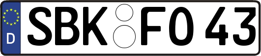 SBK-FO43