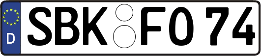 SBK-FO74