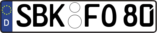 SBK-FO80