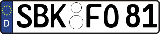 SBK-FO81