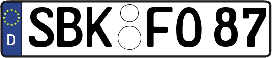 SBK-FO87