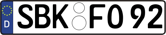 SBK-FO92