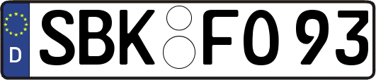SBK-FO93