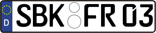 SBK-FR03