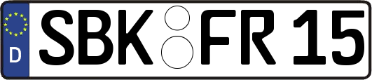 SBK-FR15