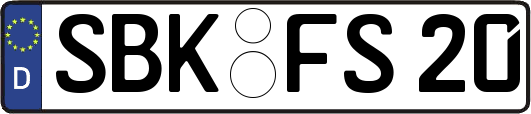 SBK-FS20