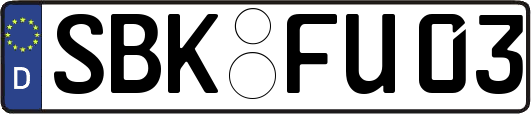 SBK-FU03