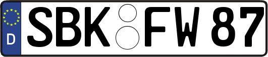 SBK-FW87