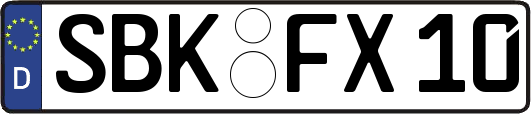 SBK-FX10