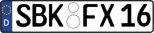SBK-FX16