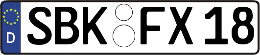 SBK-FX18
