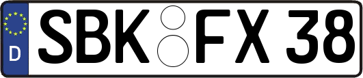 SBK-FX38