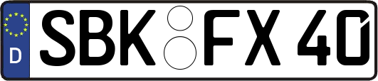 SBK-FX40