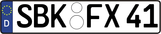 SBK-FX41