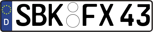 SBK-FX43