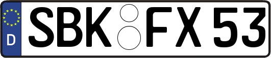 SBK-FX53