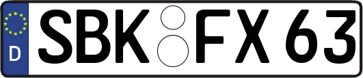 SBK-FX63