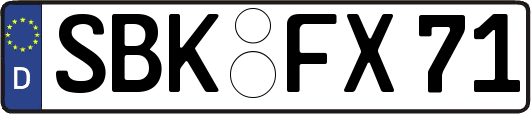 SBK-FX71