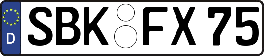 SBK-FX75