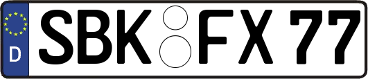 SBK-FX77