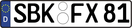 SBK-FX81