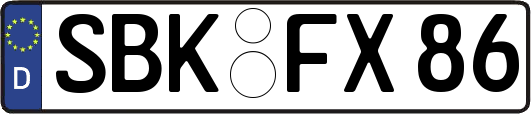 SBK-FX86