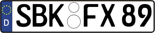 SBK-FX89