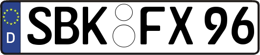 SBK-FX96