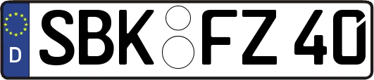 SBK-FZ40