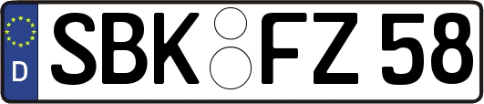 SBK-FZ58