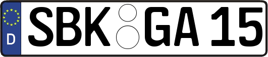 SBK-GA15