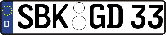 SBK-GD33