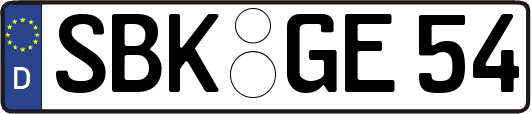 SBK-GE54