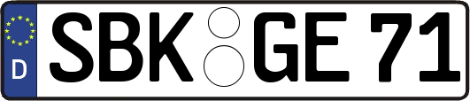 SBK-GE71