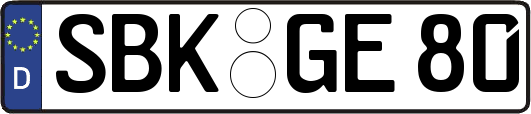 SBK-GE80
