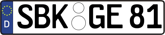 SBK-GE81