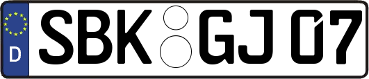 SBK-GJ07