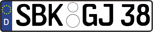 SBK-GJ38