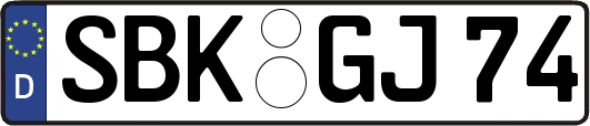 SBK-GJ74