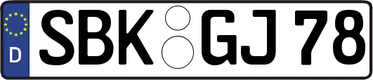 SBK-GJ78