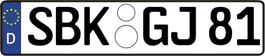SBK-GJ81